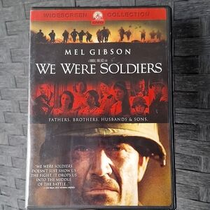We Were Soldiers DVD Movie Widescreen War Soldiers Action Suspense Military Mel